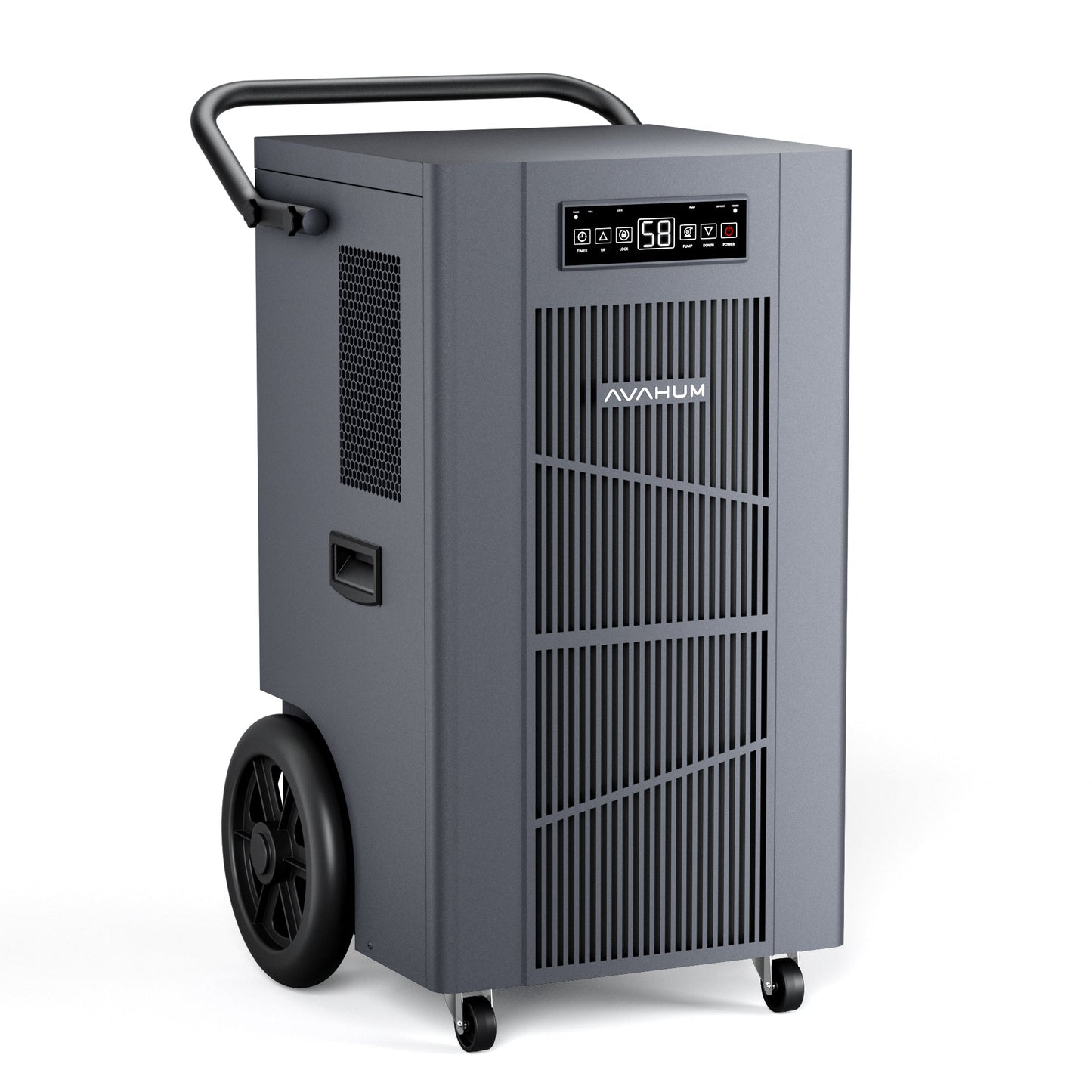 AVAHUM 320 Pints Commercial Dehumidifier with Pump,Commercial Grade Dehumidifier for Basement,24H Timer,cover up to 9000 sqft Large Spaces for Industrial,40Gallon/Day,Continuous Dehumidification,Auto Defrost