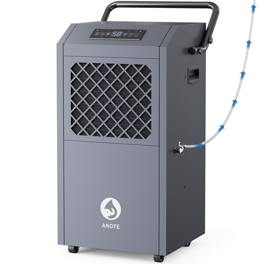 ANDTE 190 Pints Commercial Dehumidifier with Pump
