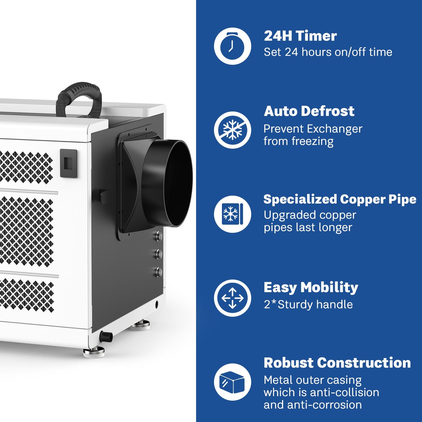 DY145_145_Pint_Commercial_Dehumidifier multi-function