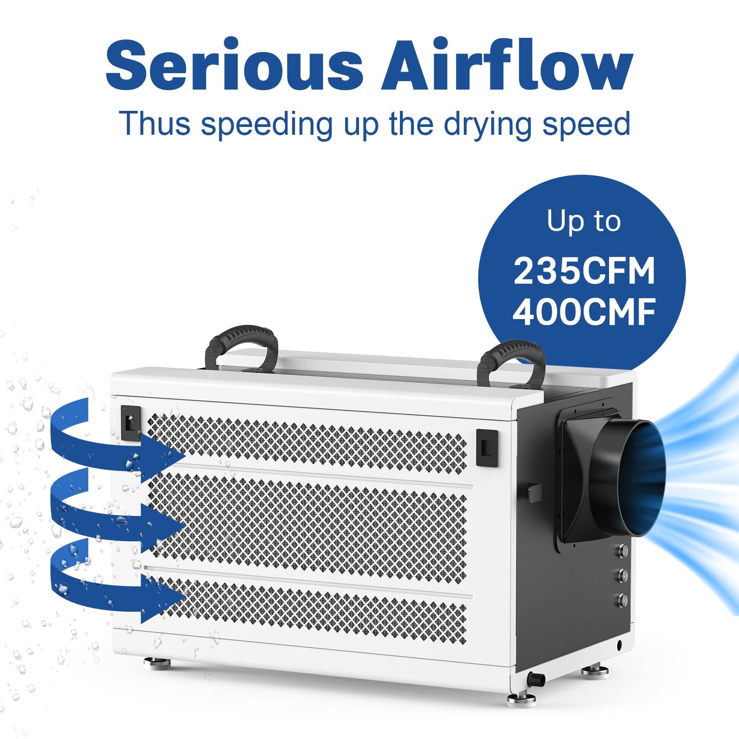DY145_145_Pint_Commercial_Dehumidifier airflow