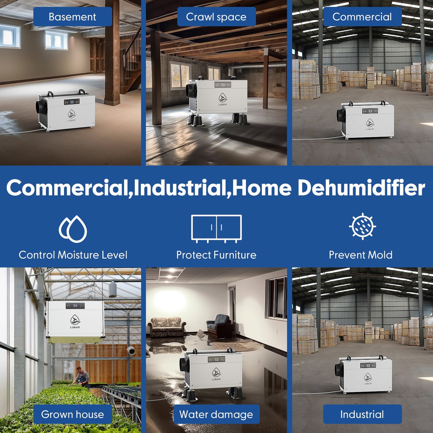 DY145_145_Pint_Commercial_Dehumidifier usage scene
