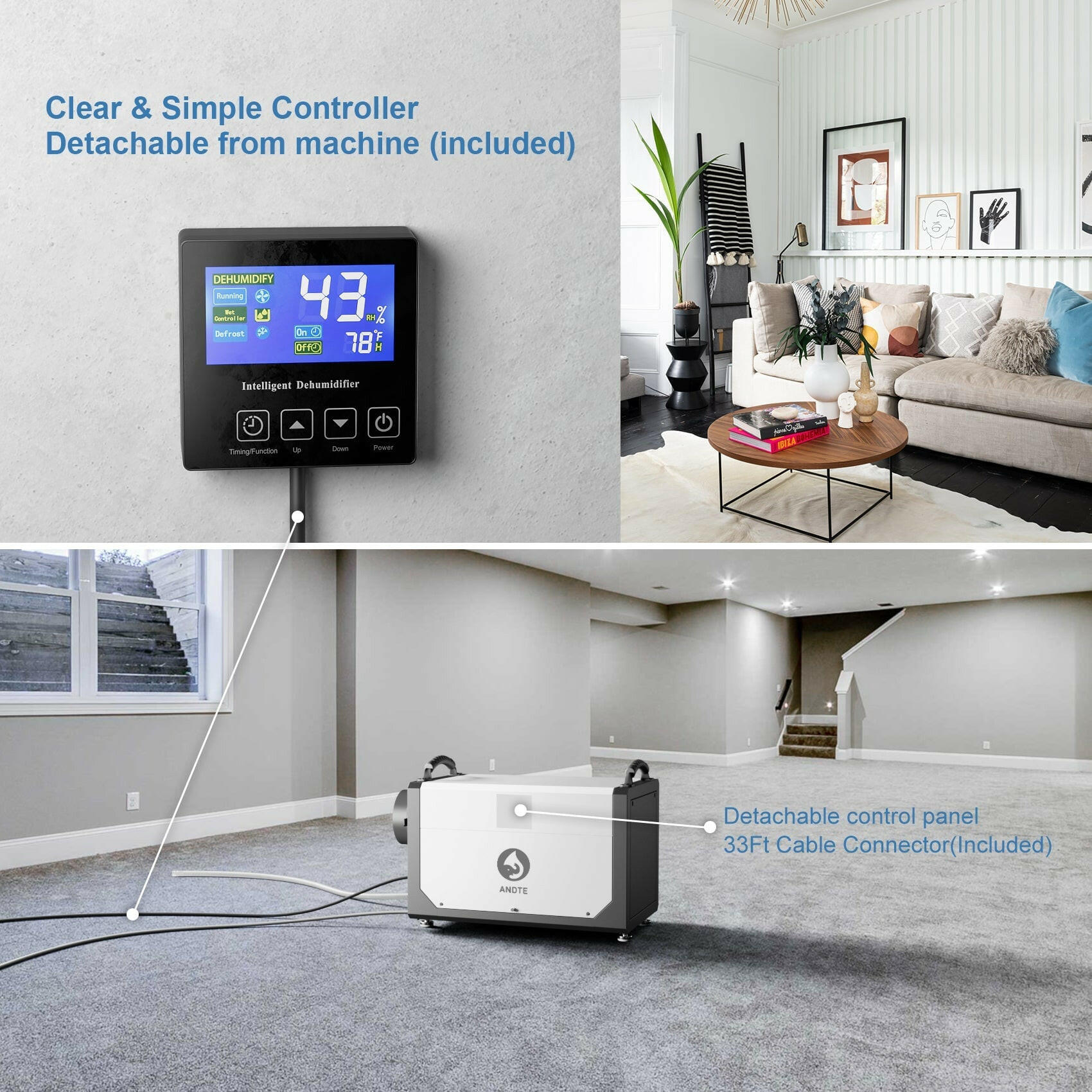 Andte dehumidifier DY155 controller