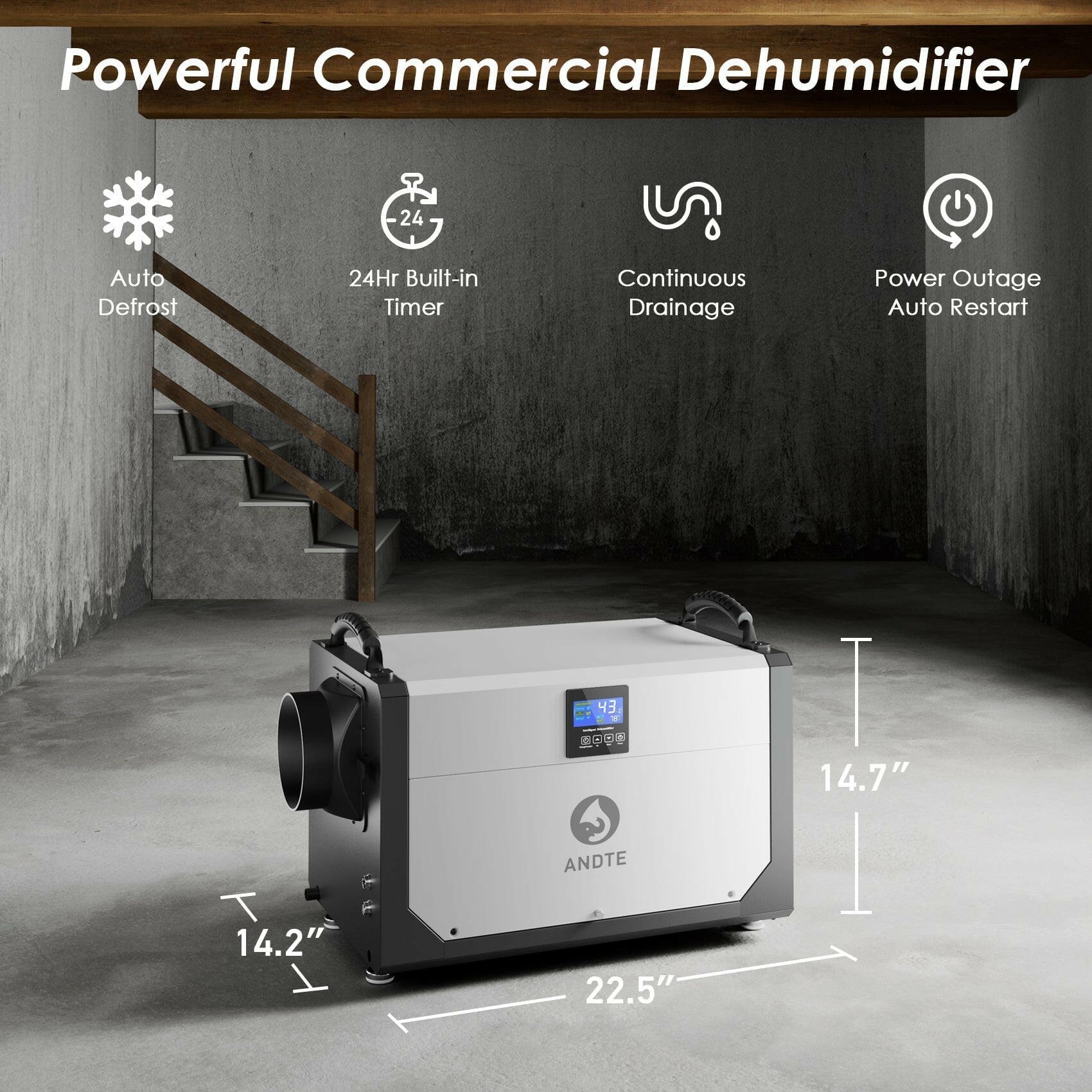 Andte dehumidifier DY155 function