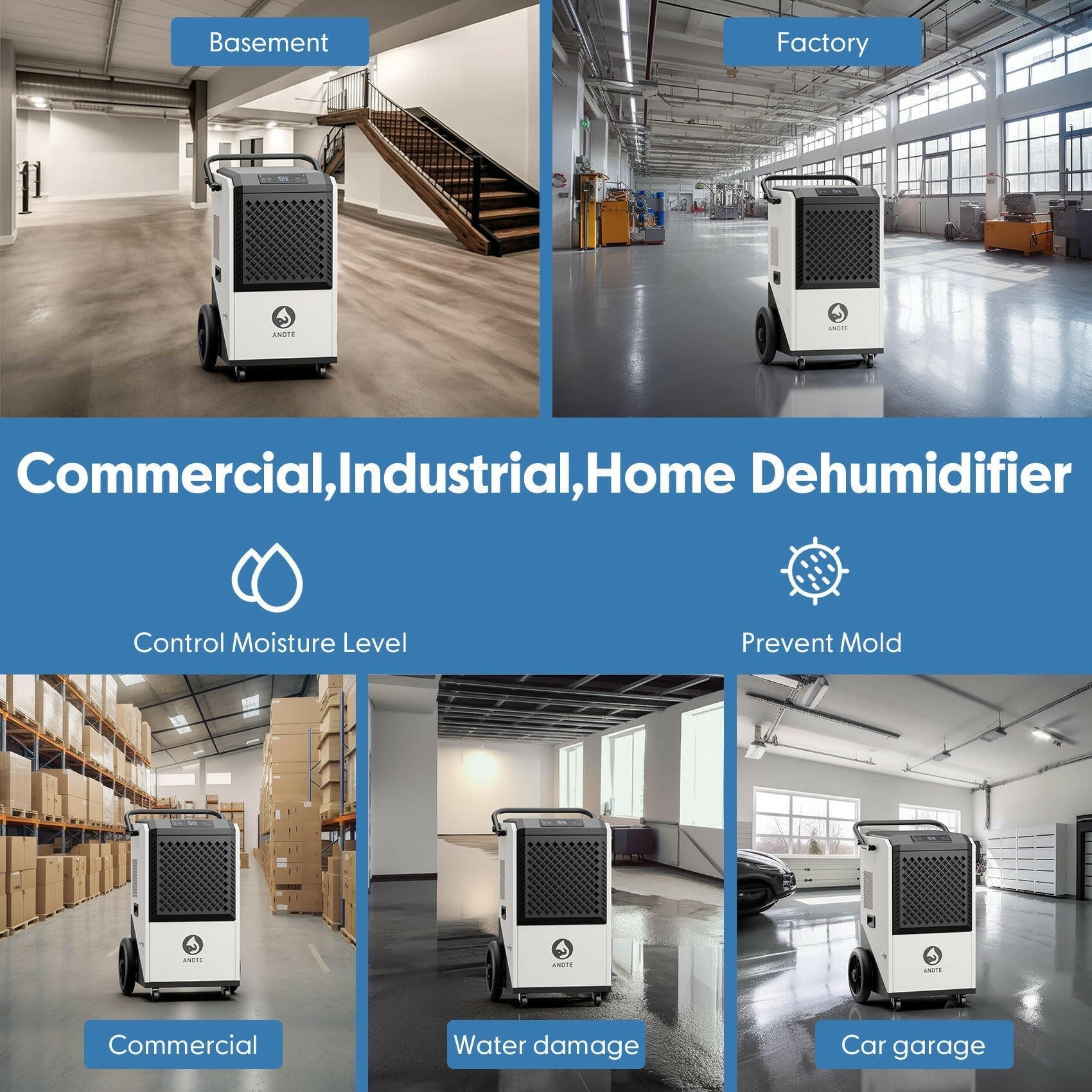 Andte dehumidifier DE260 application