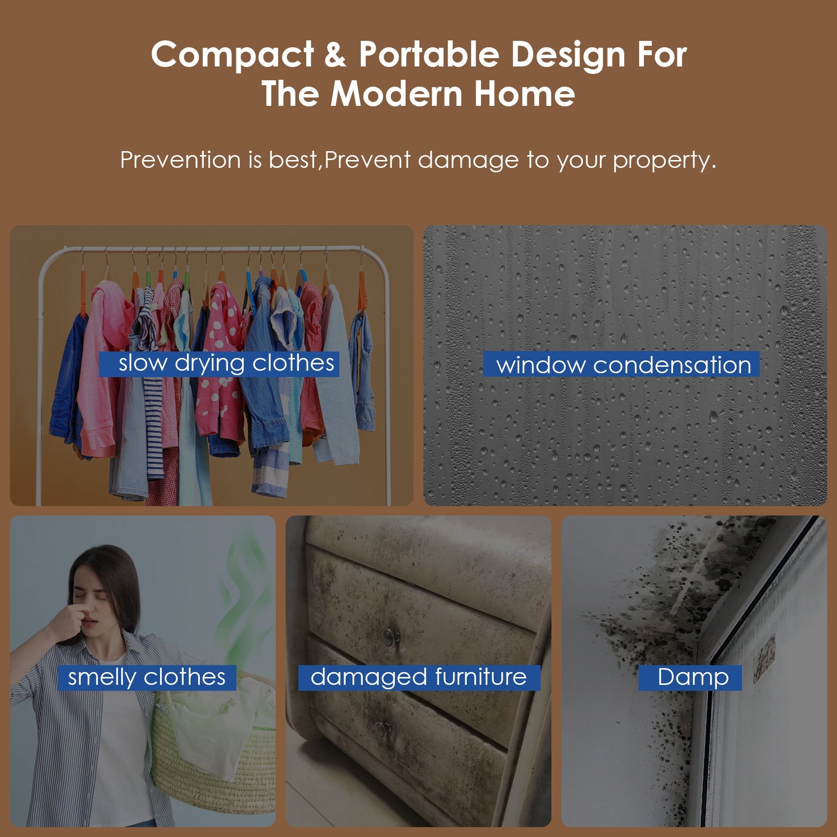 PD12A Home Dehumidifier dry clothes