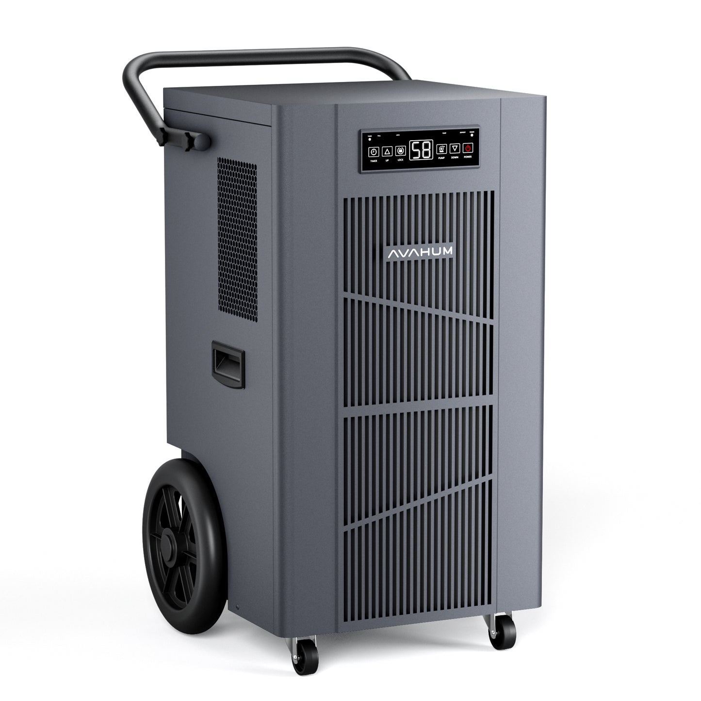 AVAHUM 320 Pints Commercial Dehumidifier with Pump,Commercial Grade Dehumidifier for Basement,24H Timer,cover up to 9000 sqft Large Spaces for Industrial,40Gallon/Day,Continuous Dehumidification,Auto Defrost