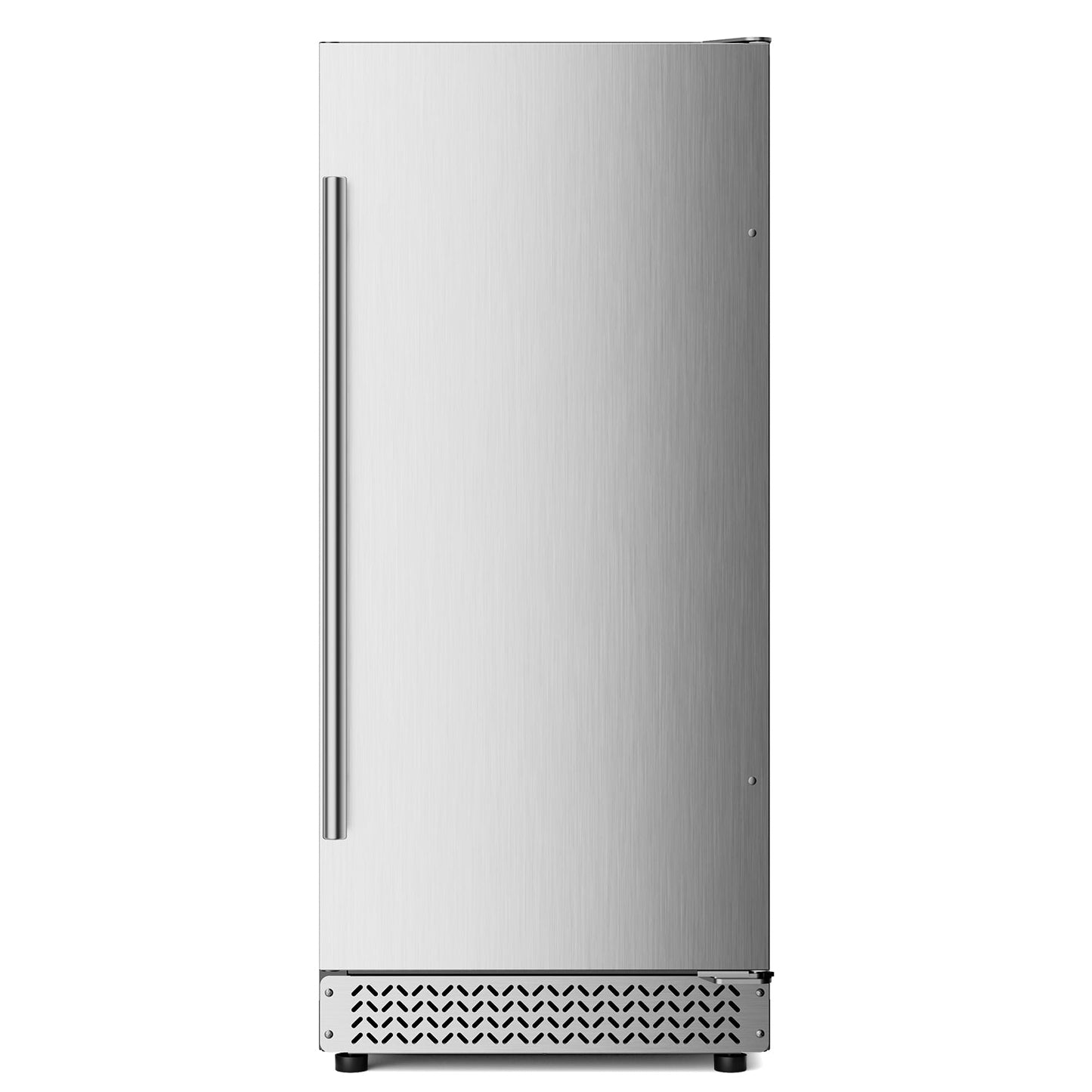 15 Inch Outdoor Fridge, 92 Cans Beverage Refrigerator with Stainless Steel Door Built-In or Freestanding, Outdoor Refrigerator for Patio & Waterproof for Soda Beer Wine-Kitchen Bar Office