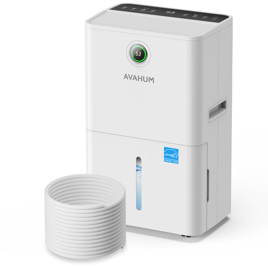 AVAHUM 150 Pints Dehumidifiers with Pump with Drainage Hose for Home Large Room for Bathroom for Basement Covers up to 8000 Sq.Ft