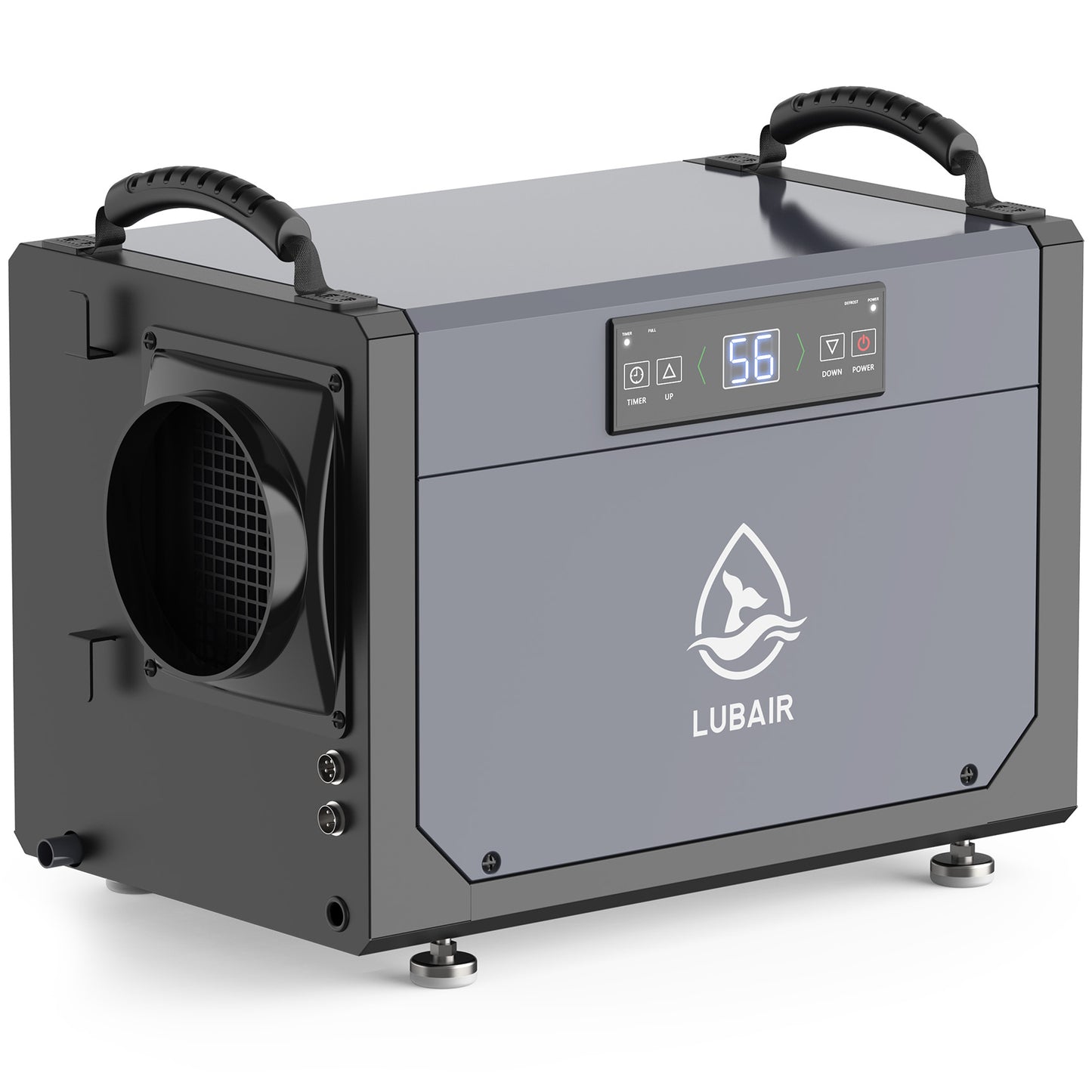 Lubair 120 Pints Crawl Space Dehumidifier with Drainage Hose, Coverage Area 1500 Sq.ft  for Basement