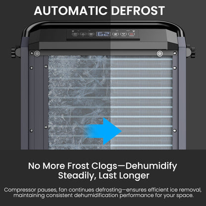 AVAHUM 320 Pints Commercial Dehumidifier with Pump for Basements 9000 sq.ft Large Commercial-Grade Dehumidifiers with Drain Hose for Industrial Spaces,Job Sites