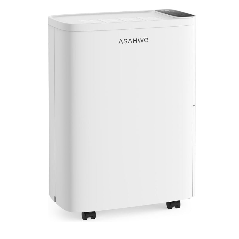 ASAHWO 1500 Sq.Ft Dehumidifier for Basement with Drain Hose 34 Pints Dehumidifiers for Home, Bathroom, Bedroom, 4 Pre-Set Modes, Intelligent Humidity Control, Dry Clothes Quiet Operation