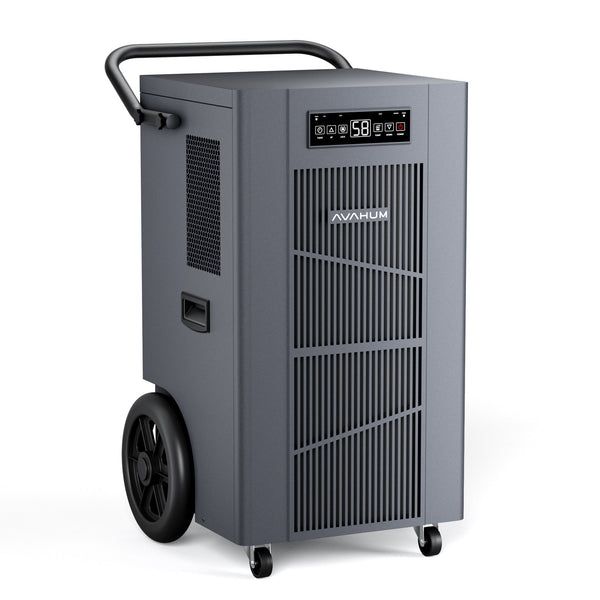 AVAHUM 320 Pints Commercial Dehumidifier with Pump,Commercial Grade Dehumidifier for Basement,24H Timer,cover up to 9000 sqft Large Spaces for Industrial,40Gallon/Day,Continuous Dehumidification,Auto Defrost