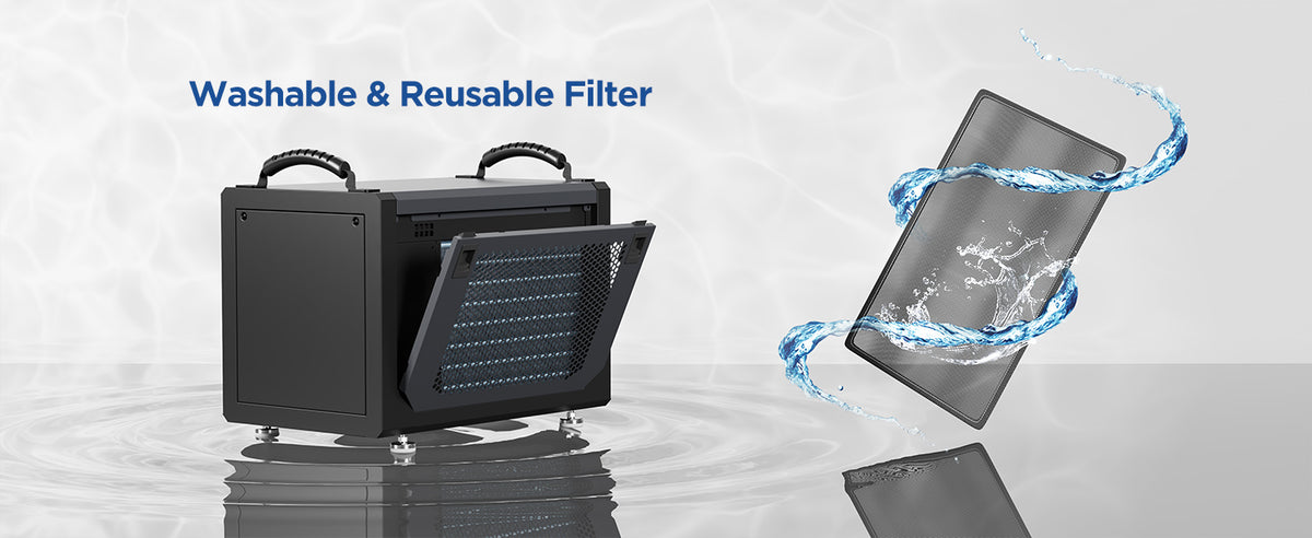 AVAHUM 120 Pints Crawl Space Dehumidifier for Basement, Commercial Dehumidifier with Drainage Hose, Coverage Area 3500 Sq.ft