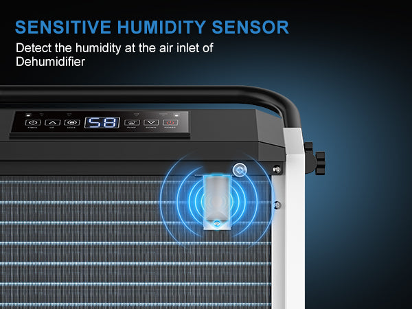AVAHUM 250 Pints Commercial Dehumidifier with Pump, Industrial Dehumidifier for Basements, Garages, and Flood Restoration