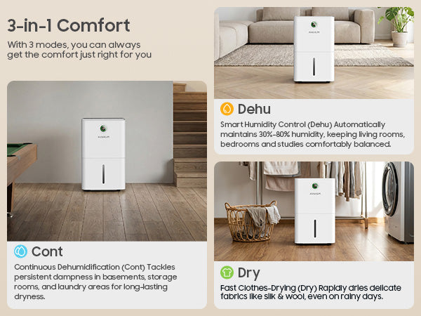 AVAHUM 150 Pints Dehumidifiers with Pump with Drainage Hose for Home Large Room for Bathroom for Basement Covers up to 8000 Sq.Ft