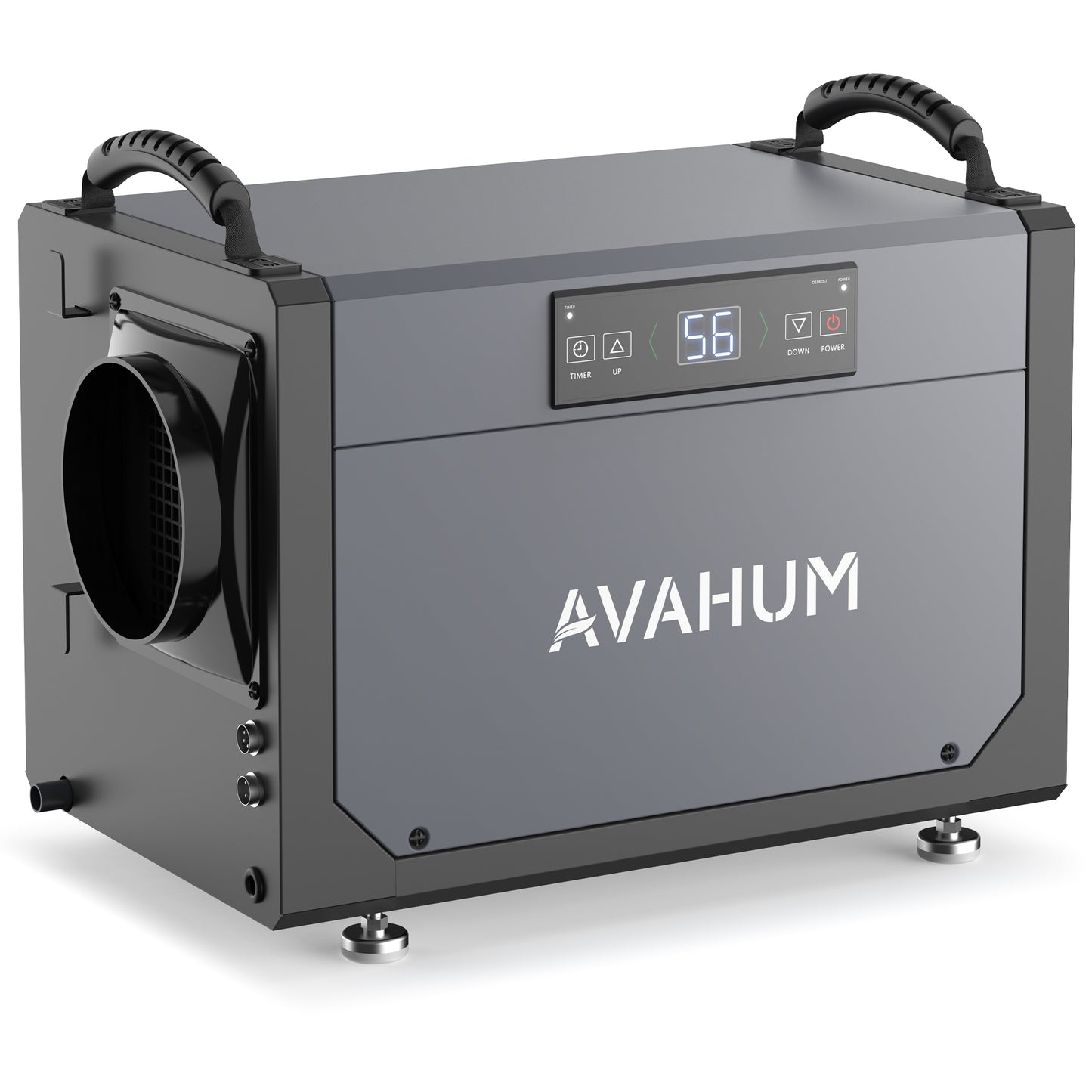 AVAHUM 120 Pints Crawl Space Dehumidifier for Basement, Commercial Dehumidifier with Drainage Hose, Coverage Area 1500 Sq.ft