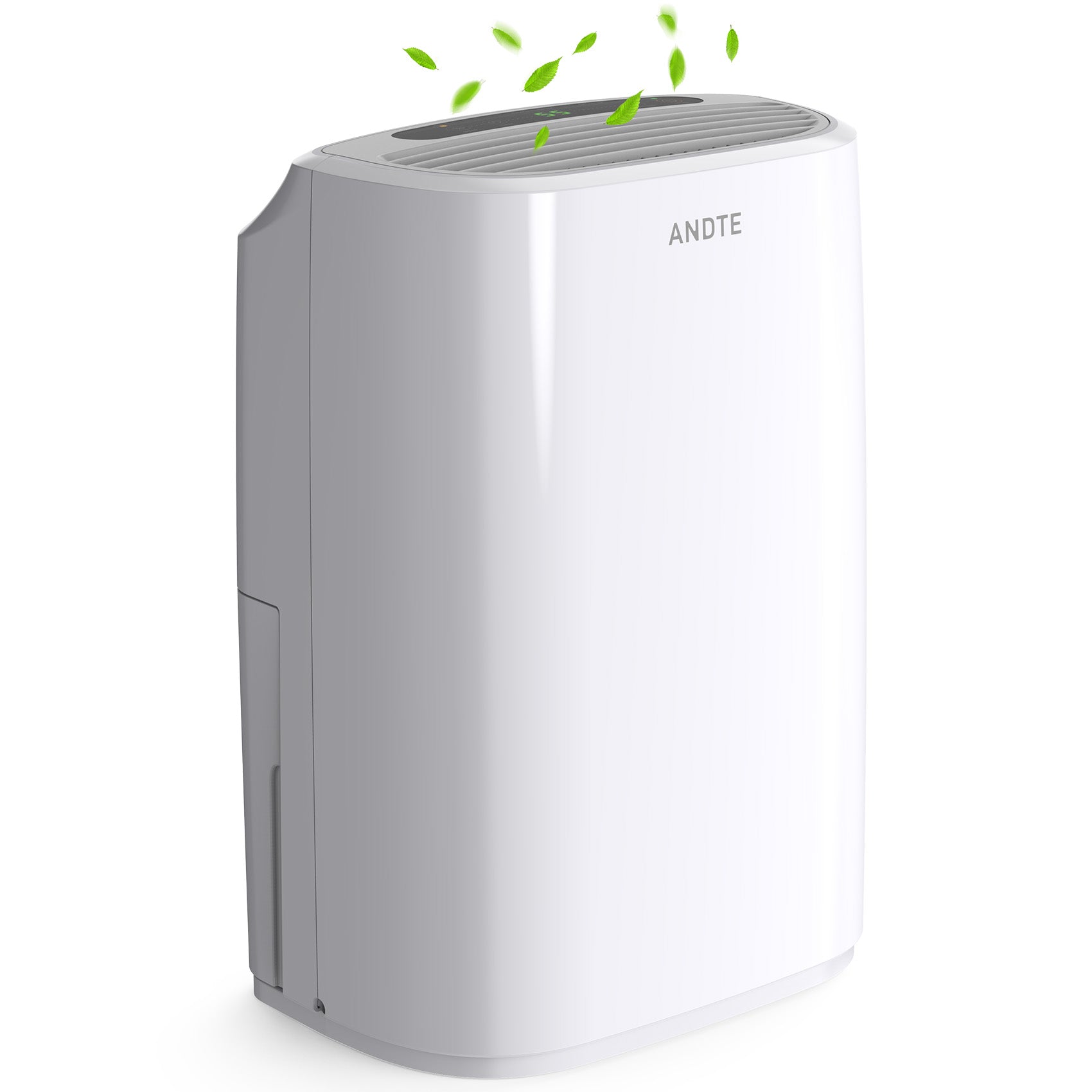 ANDTE 34 Pints Home Dehumidifier for Basements with Drain Hose, Covers up to 2500 Sq Ft